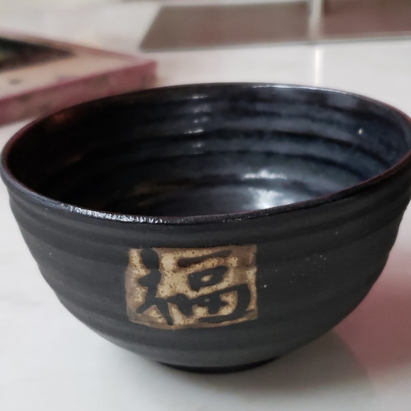 Akiko's Pottery black clay rice bowls - Picture 10 of 10